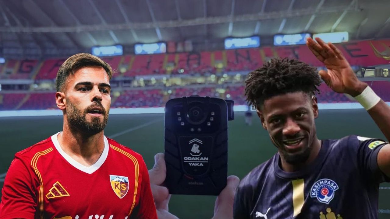 TFF yaka kamerası uygulamasına başladı! Başakşehir-Kayserispor maçında yaka kamerası olacak mı