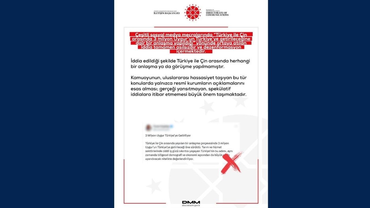 3 milyon Uygur Türkü mü geliyor ?