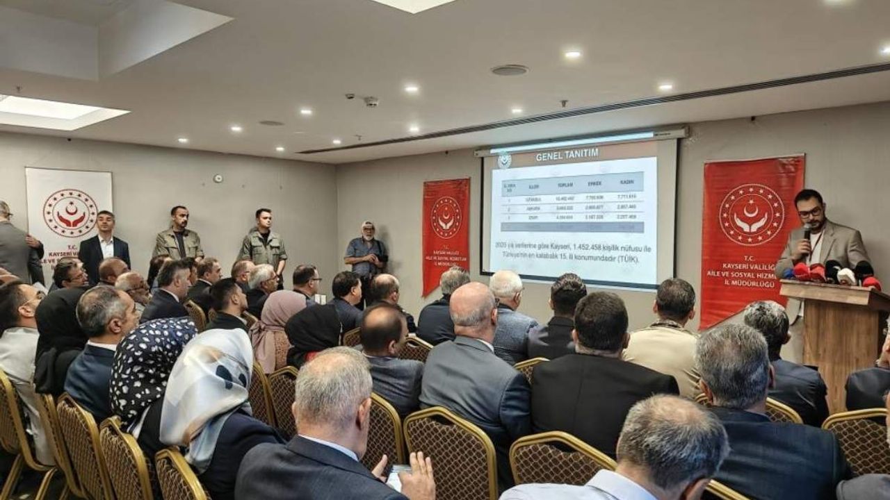 Kayseri Valisi Çiçek: “Aile kurumunun yıkılmasını isteyen gruplar var”