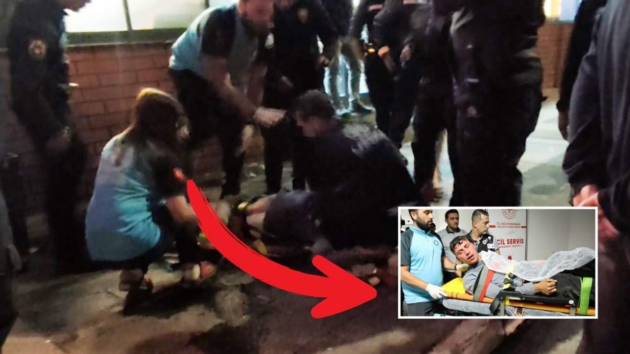 Aksaray’da husumetli gençler bıçakla birbirini yaraladı: Hastanede basına saldırı