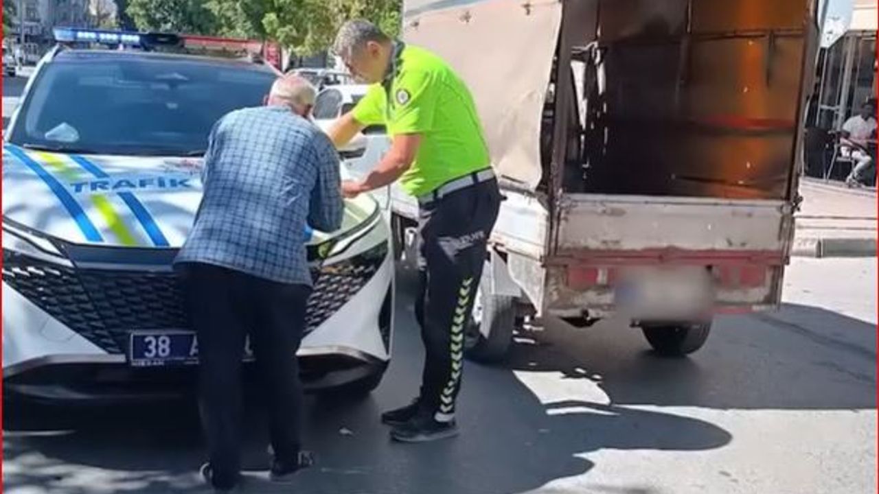 Asri mezarlığın yanında tehlikeli hareketler yapan araçlara ceza yağdı