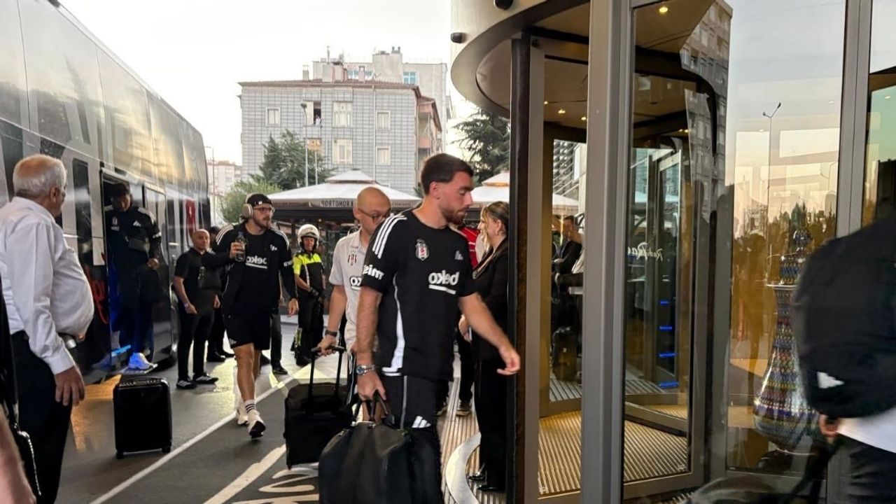 Beşiktaş Kayserispor maçı için şehre ulaştı