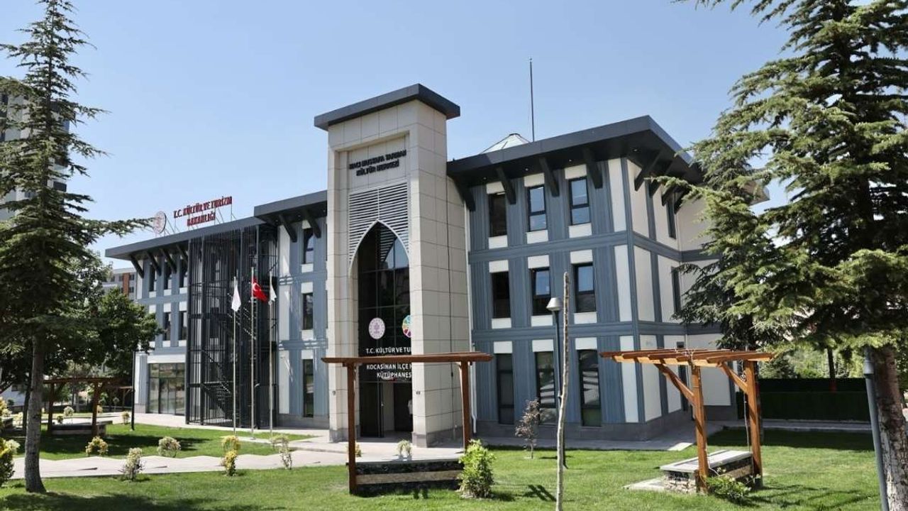 Kayseri’ye biyolojik göletli kütüphane açılıyor