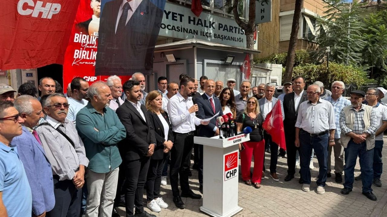 CHP Kayseri’de Kuruluş Haftası açıklaması: ‘Kararı tanımıyoruz’