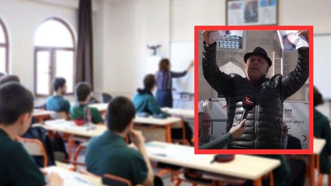 Kızını Suriyelilerle okutmak istemeyen Kayserili baba: ‘Gerekirse kendimi yakarım!’