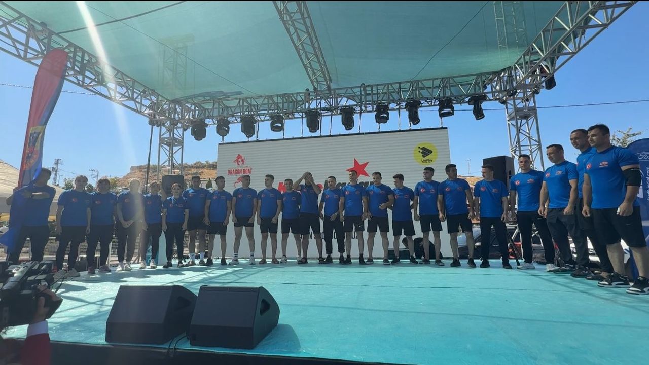 İncesu Dragon Festivalinin şampiyonu İl Jandarma Komutanlığı oldu