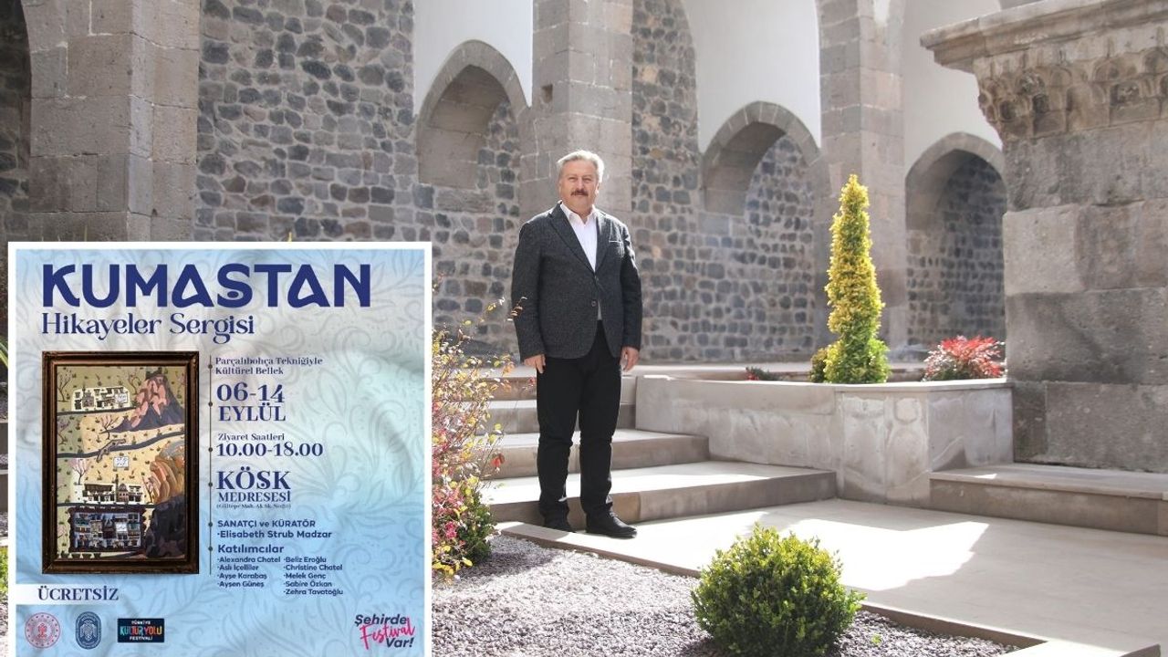 700 Yıllık tarihi medrese: Kumaştan hikayeler ile canlanıyor!