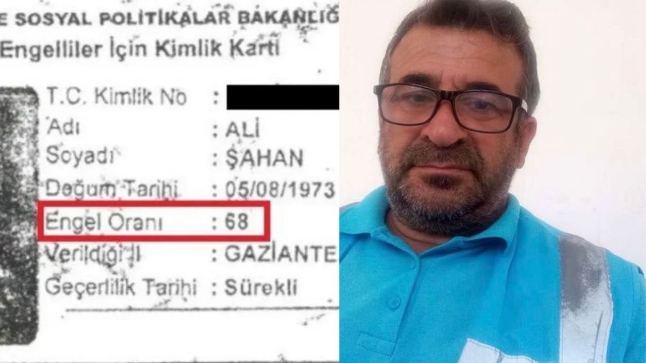Belediyenin görevlendirdiği görme engelli işçi otoyolda can verdi!