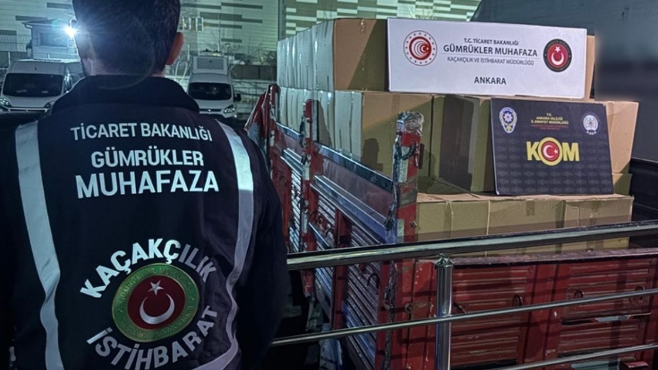 Gümrük muhafaza 9 Ayda 74,8 Milyar TL kaçak eşya ele geçirdi