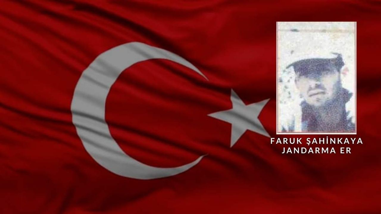 Kayseri’nin kahraman evladı Şehit Faruk Şahinkaya unutulmadı
