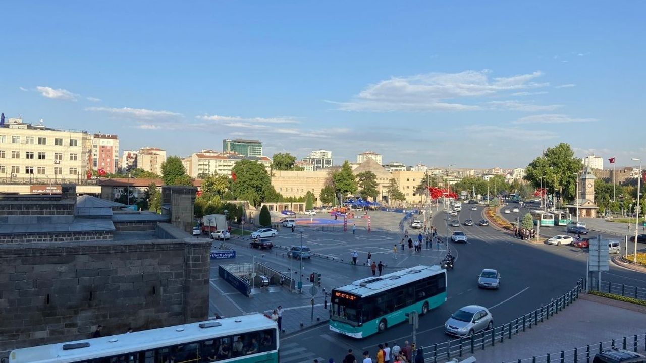 Kayseri için 1-5 Ekim 2025 haftalık hava durumu