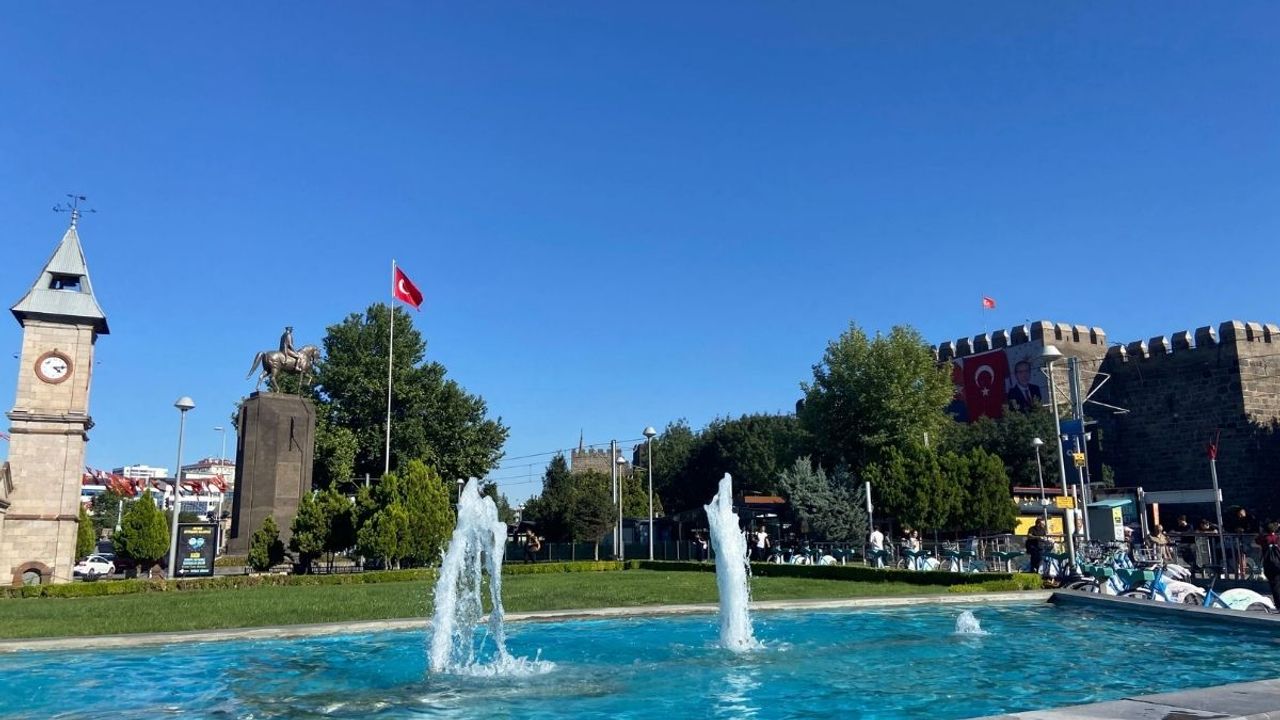 Kayseri için haftalık hava durumu raporu