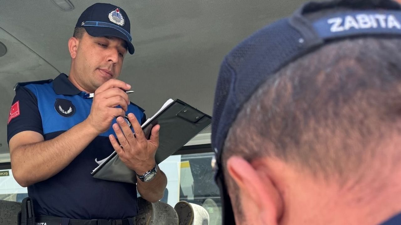 Kayseri Büyükşehir zabıtasından okul servislerine sıkı denetim