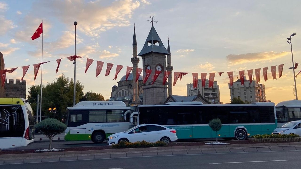 Kayseri’de 21 Eylül maratonu için toplu taşıma güzergâhları değişti