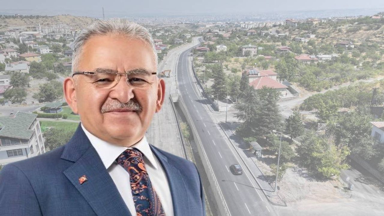 Kayseri’de trafiği rahatlatacak yolun ilk etabı tamamlandı