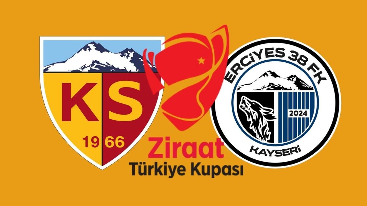 Kayserispor ve Erciyes 38 FK' nın kupadaki rakipleri belli oldu