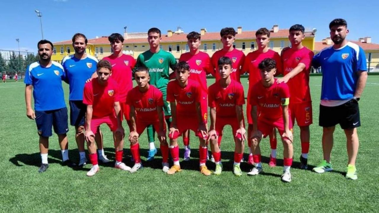 Kayserispor’un gençleri sezona farklı başladı 8-0