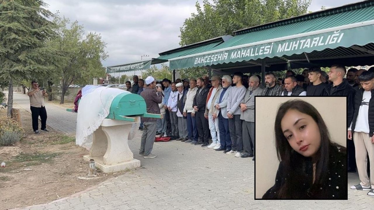 Kazada hayatını kaybeden genç kız, gelinliğiyle uğurlandı