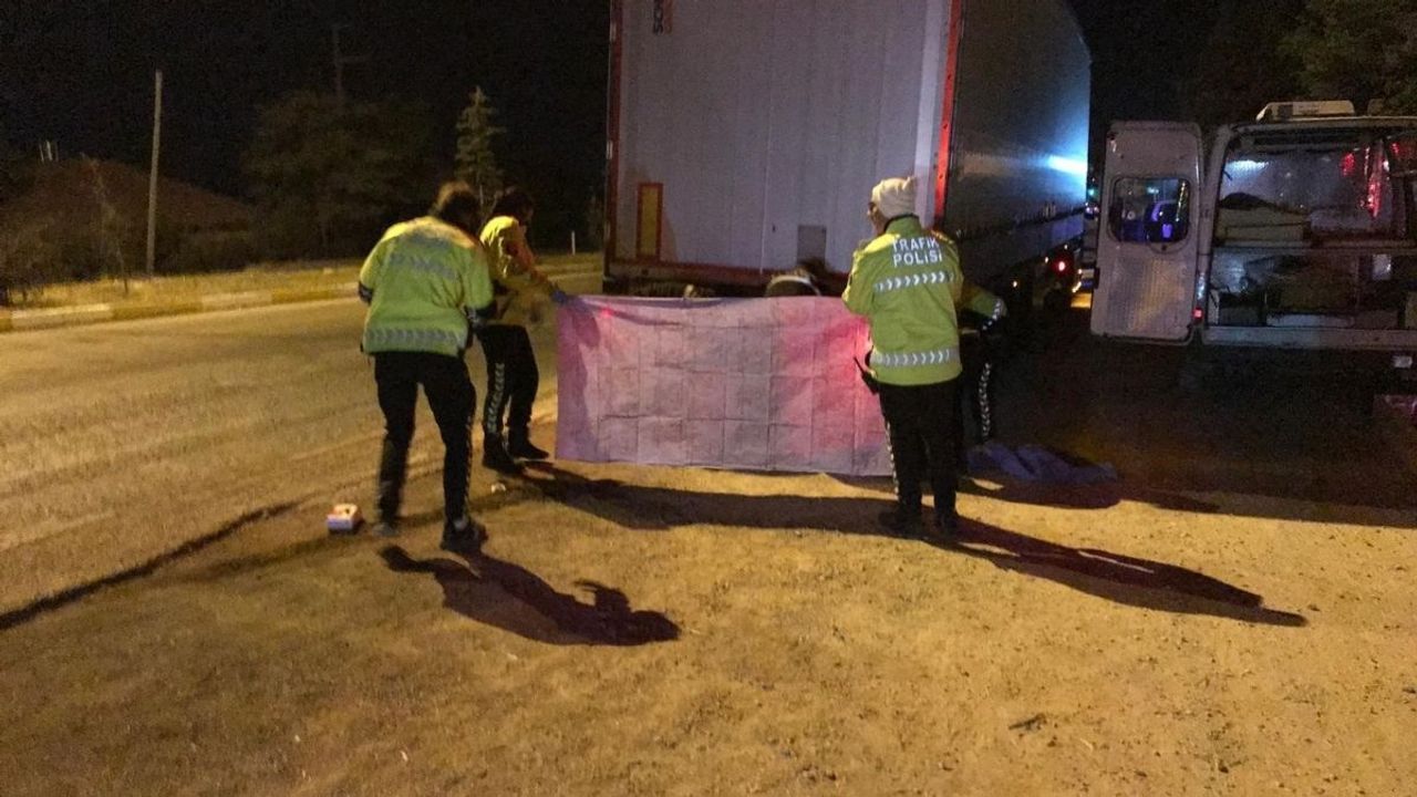 Konya’da TIR 20 Yaşındaki bir genci hayattan koparttı