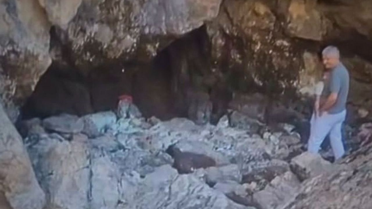 Kayseri'deki mağarada keşif: Şelalenin altından sırlar çıktı!