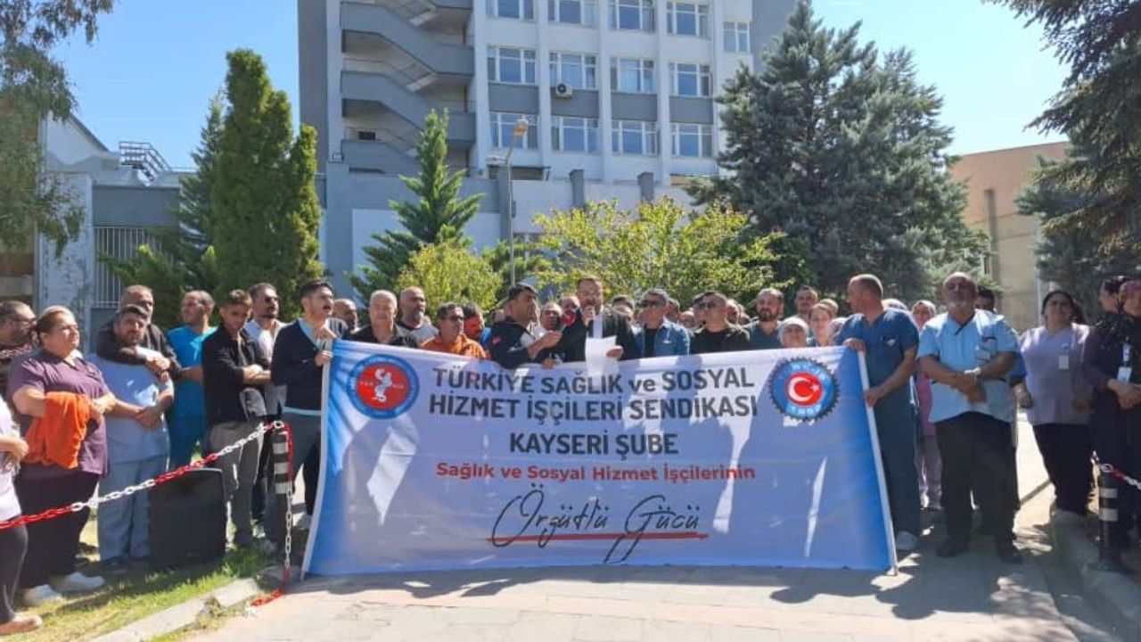 ERÜ Hastaneleri önünde maaş krizi: Sağlık işçilerine taksitle ödeme şoku!