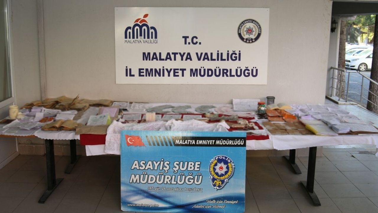 Malatya’da muska ve büyü tuzaklarıyla 34 milyonluk vurgun: 7 şüpheli gözaltında!