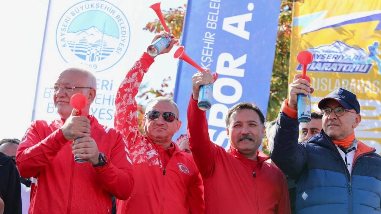 Sporun ve dayanışmanın kalbi Kayseri’de attı