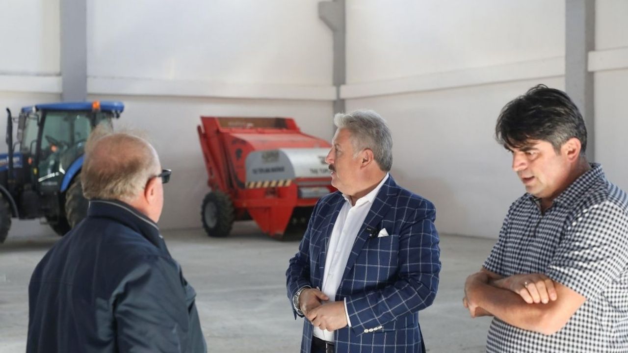 Selektör binası ve makine parkı hizmete açıldı!