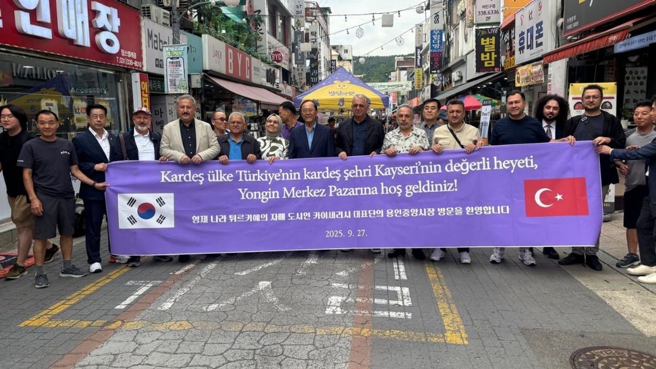 Memduh Büyükkılıç Kayseri’nin Kore'deki kardeş şehrinde!