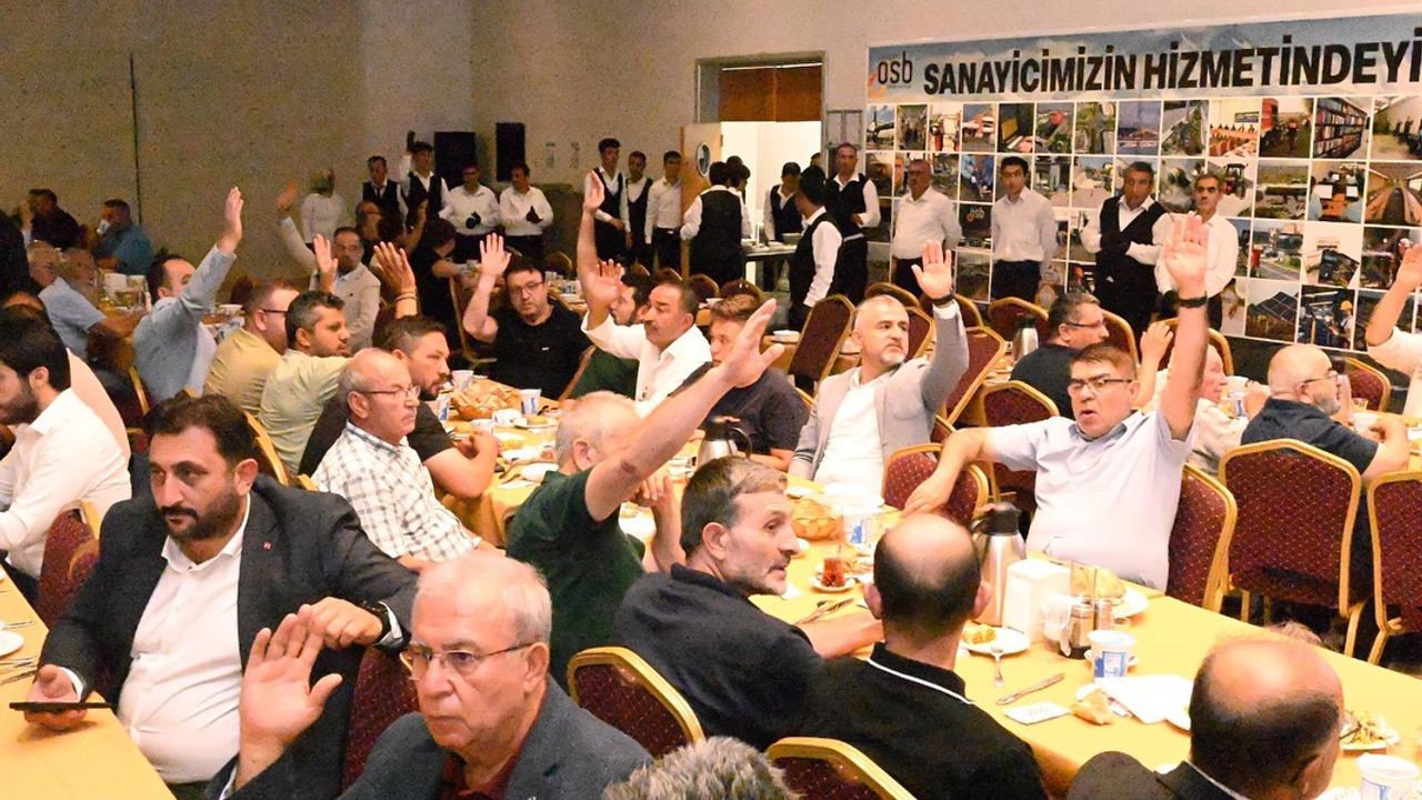Kayseri OSB'de 22. Olağan Mali Genel Kurul gerçekleştirildi