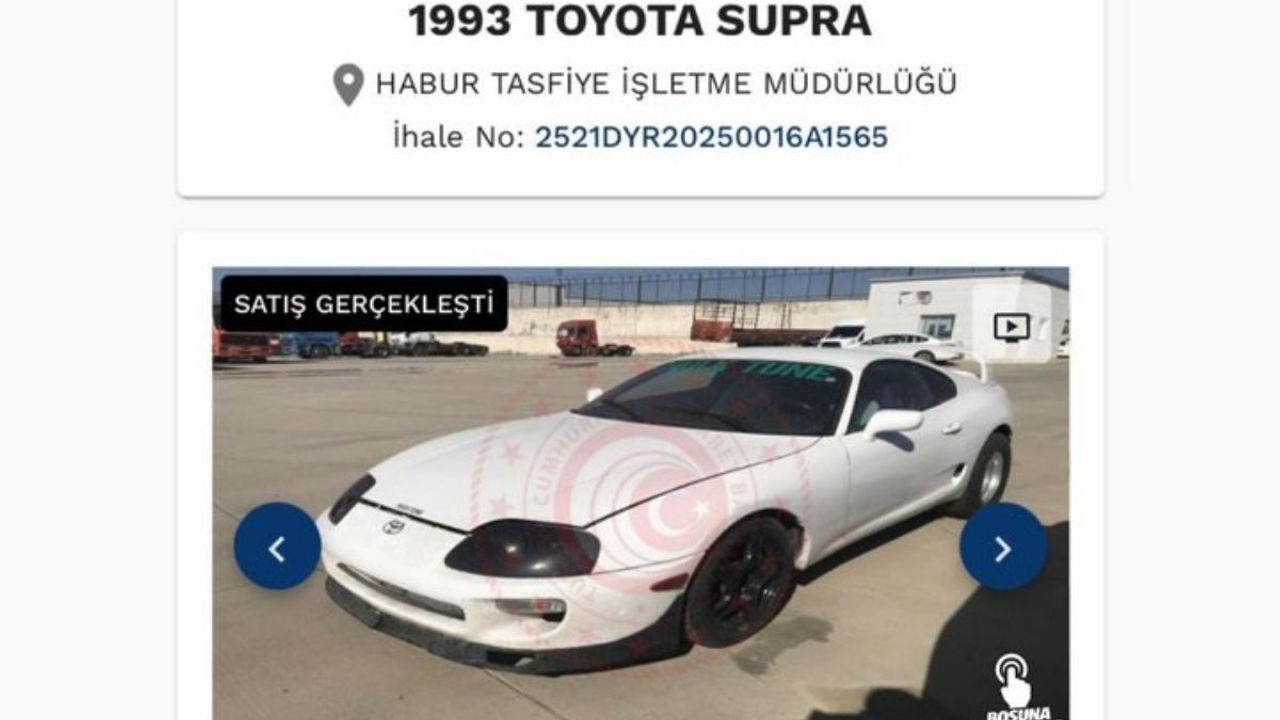 Hurda Supra’ya 23 Milyon TL!
