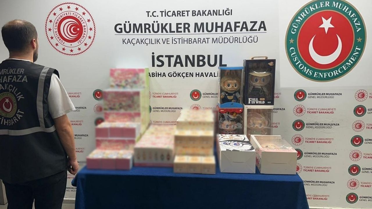 Gümrükte Labubu operasyonu: 132 adet bebeğe el konuldu!