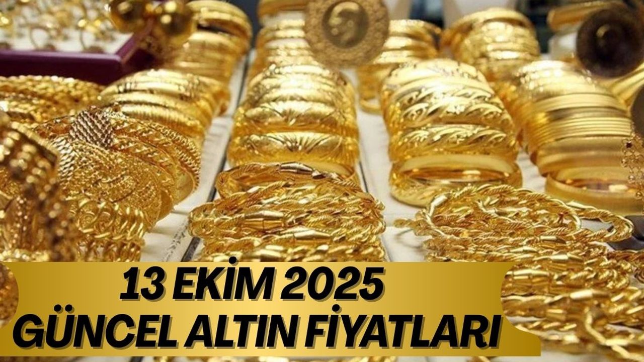 13 Ekim bugün güncel altın fiyatları!
