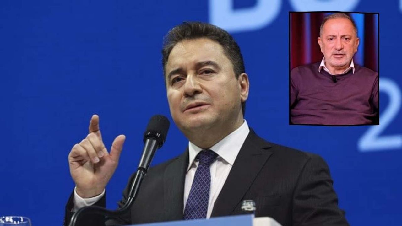 Ali Babacan’dan sert çıkış: 'Fatih Altaylı’yı susturmak istiyorlar'