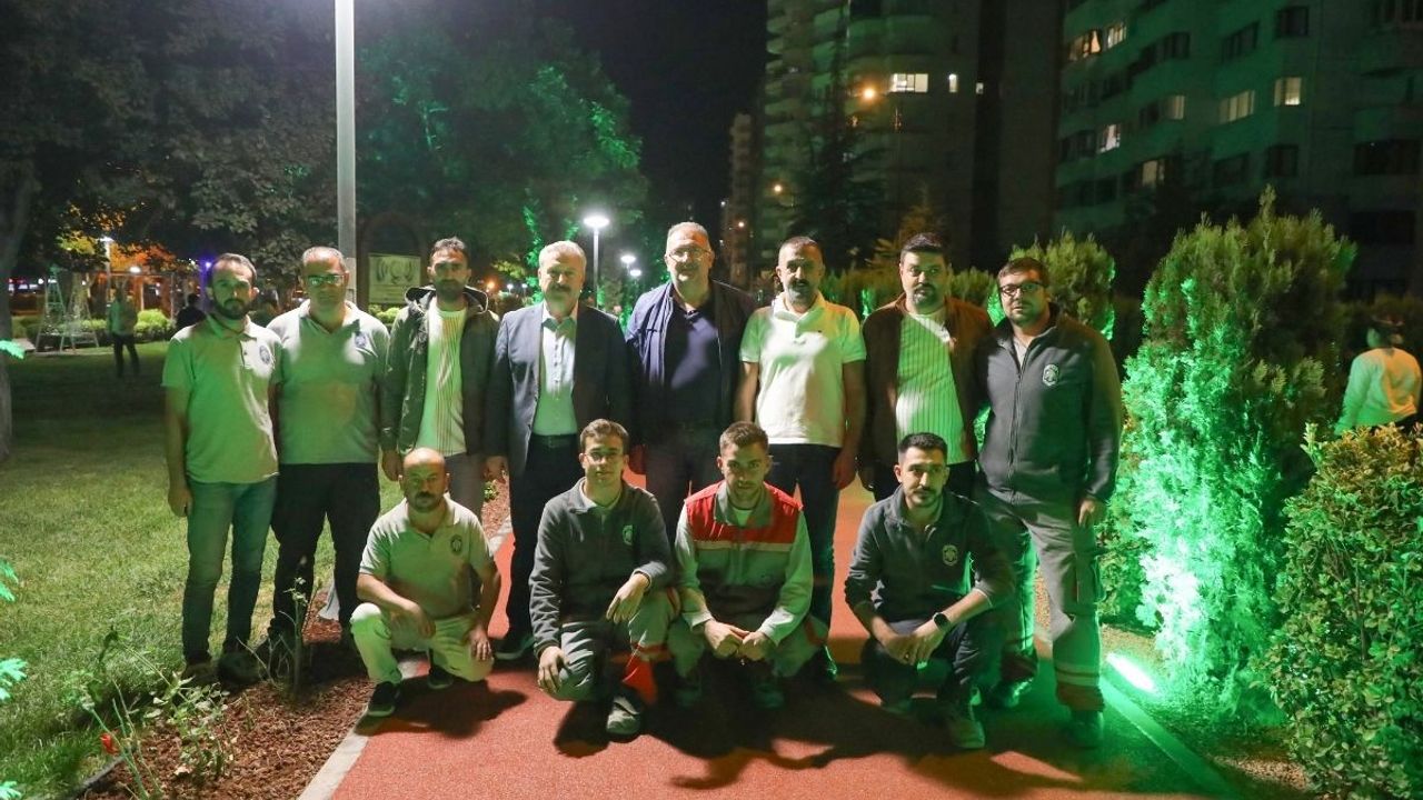 Kayseri Alpaslan Parkı yenilendi!