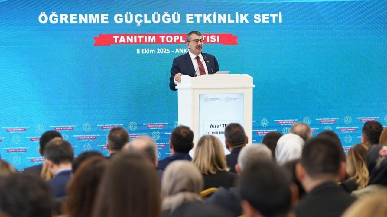 Bakan Yusuf Tekin: 'Öğrenme güçlüğü yaşayan her öğrenciye ulaşacağız'