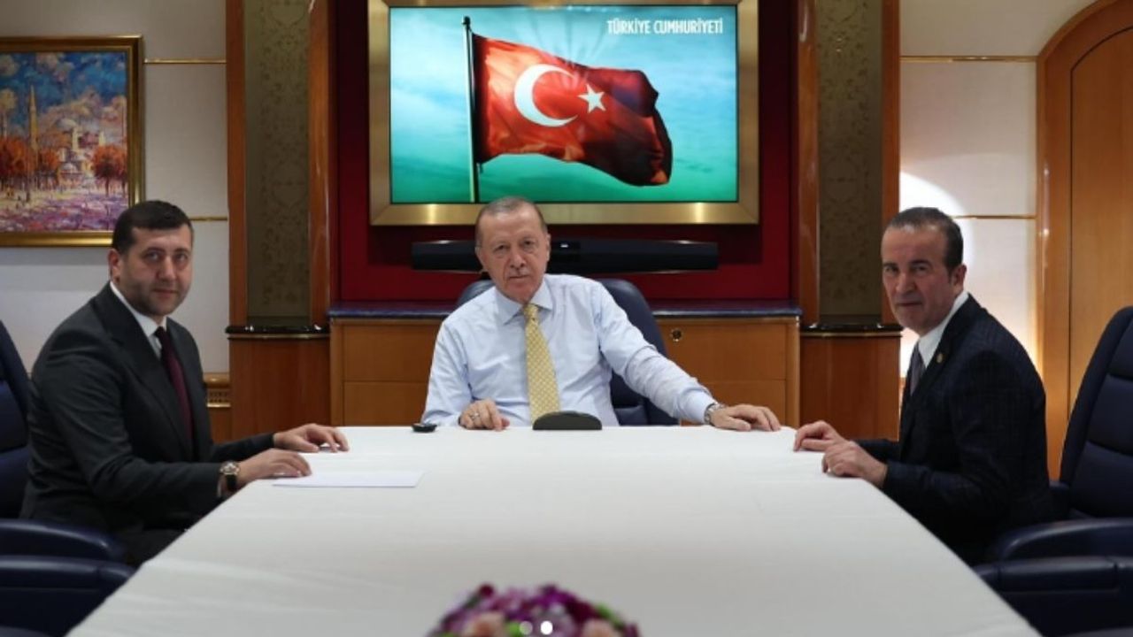 Cumhurbaşkanı Recep Tayyip Erdoğan ve MHP’li Baki Ersoy arasında kritik görüşme!