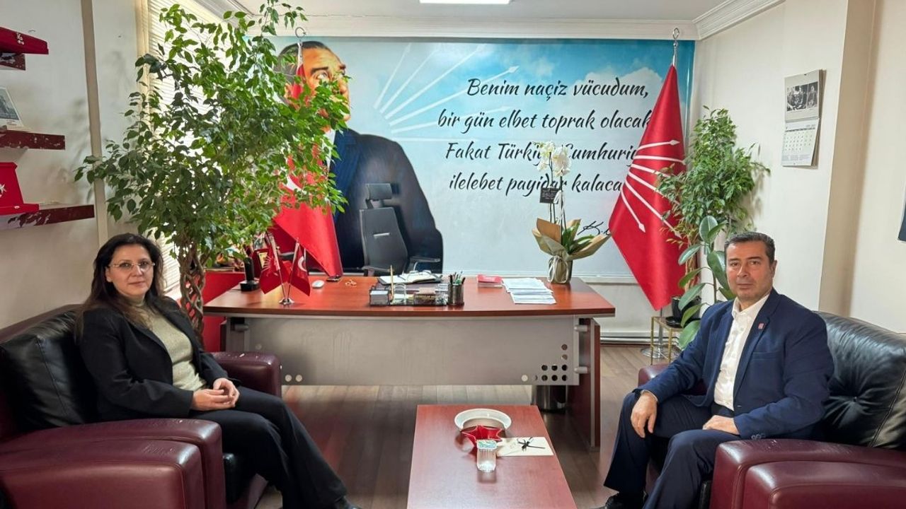 CHP Kayseri’de kongre öncesi Keskin ve Özer bir araya geldi