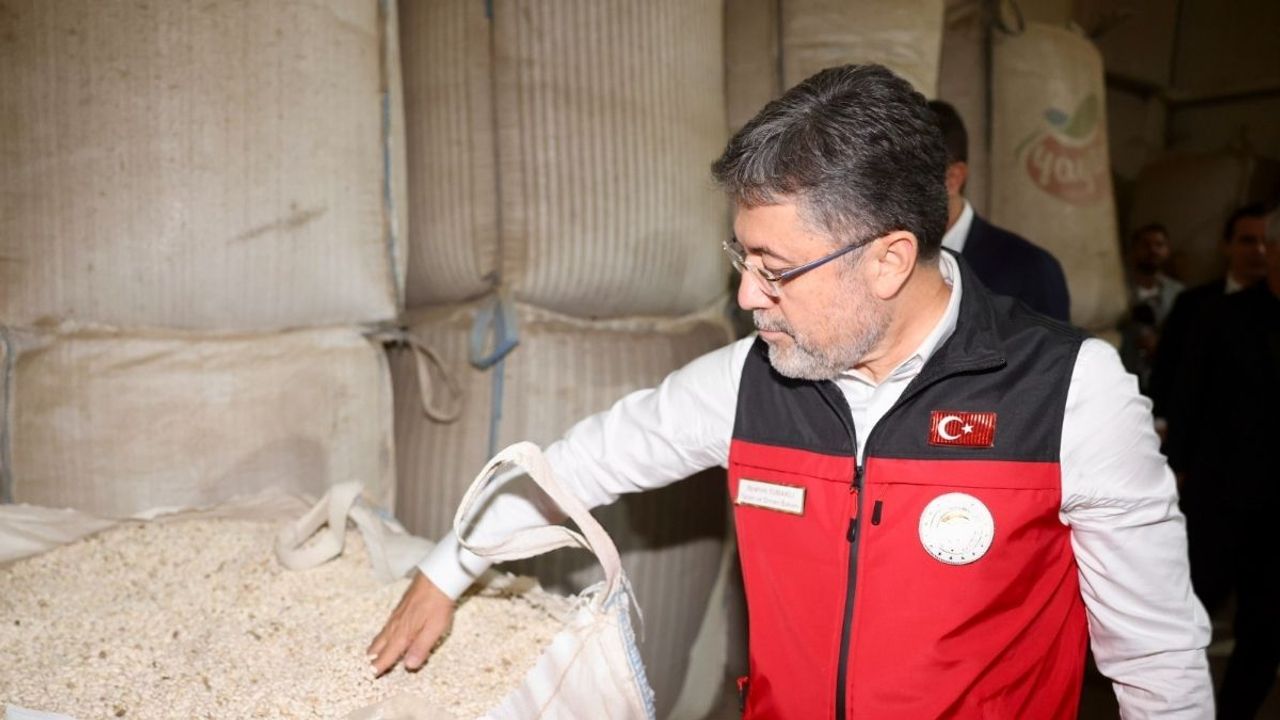Tarım ve Orman Bakanı İbrahim Yumaklı,’’ Artık ne ekeceğim derdi yok’’