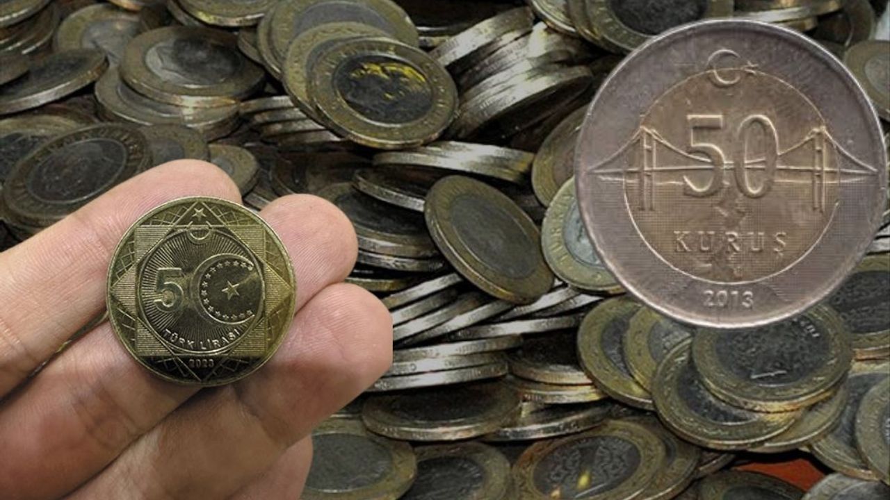 Darphane 8 ay sonra 1 ve 50 kuruş bastı! 50 kuruşun maliyeti 3 TL’yi geçti