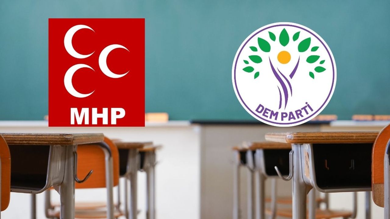 DEM Parti ve MHP’den karşılıklı açıklamalar: Kürtçe eğitim mi geliyor?