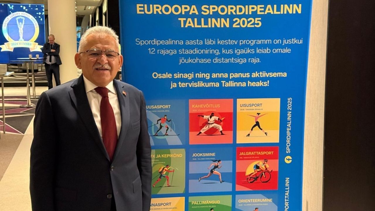 Büyükkılıç, Kayseri’nin dünya spor başkenti olması yolunda Tallinn’de