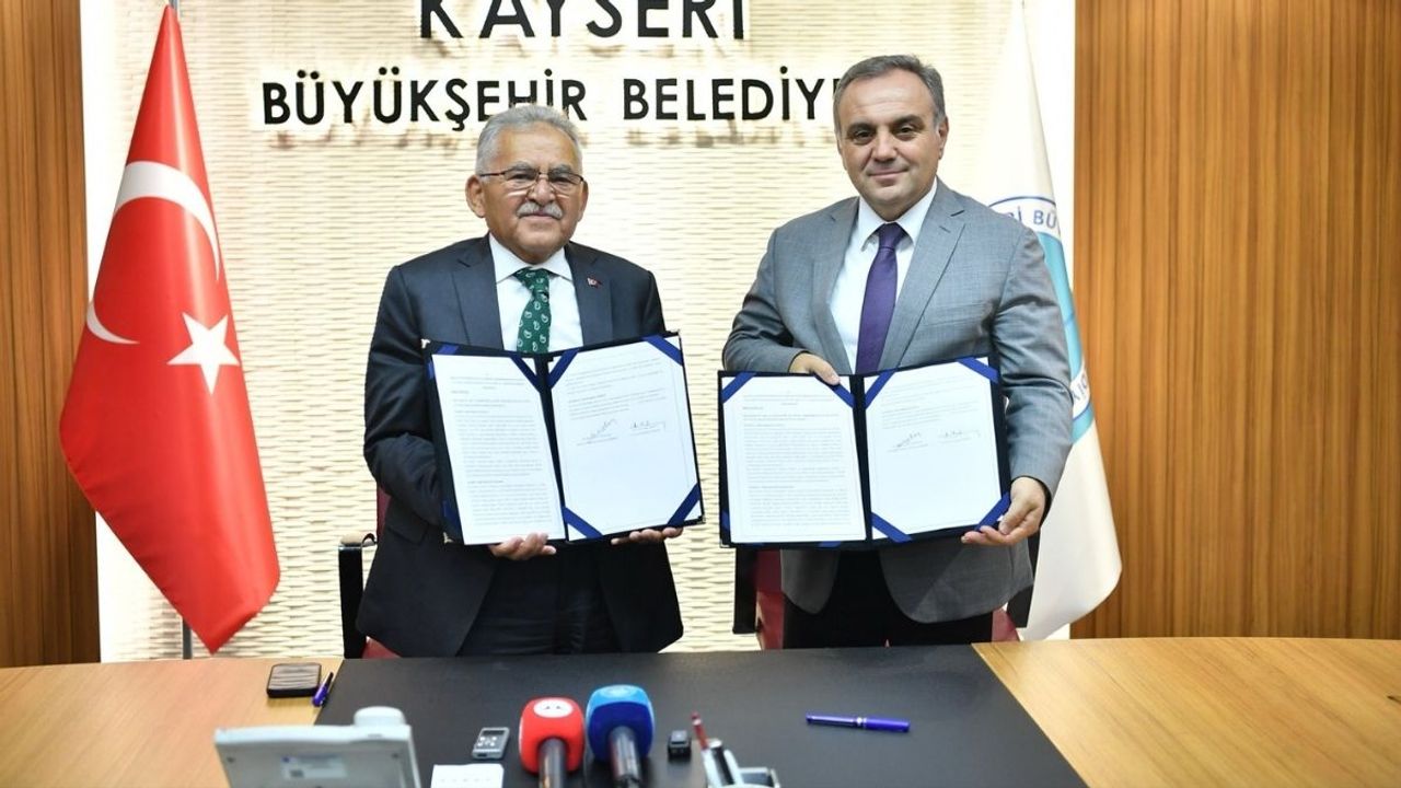 Kayseri Büyükşehir Belediyesi, Erciyes Üniversitesi ile anlaşma sağladı