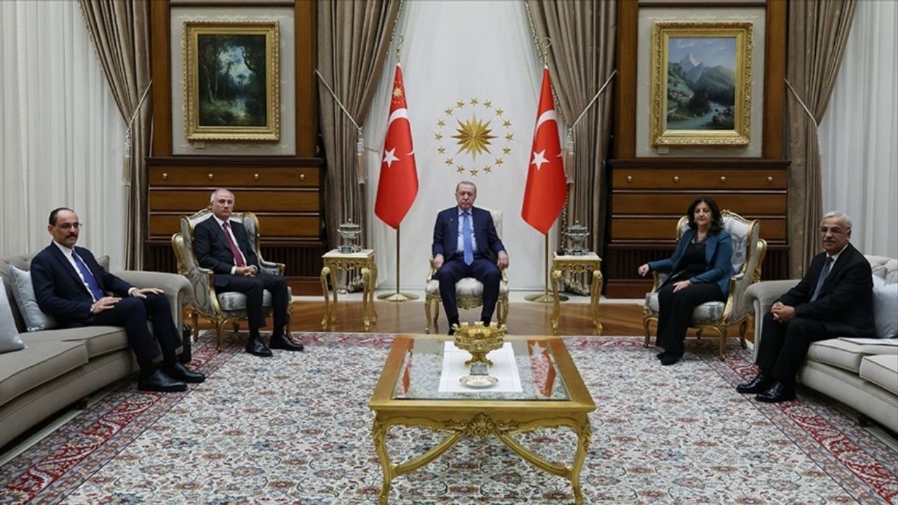 Cumhurbaşkanı Erdoğan İmralı heyetini kabul etti