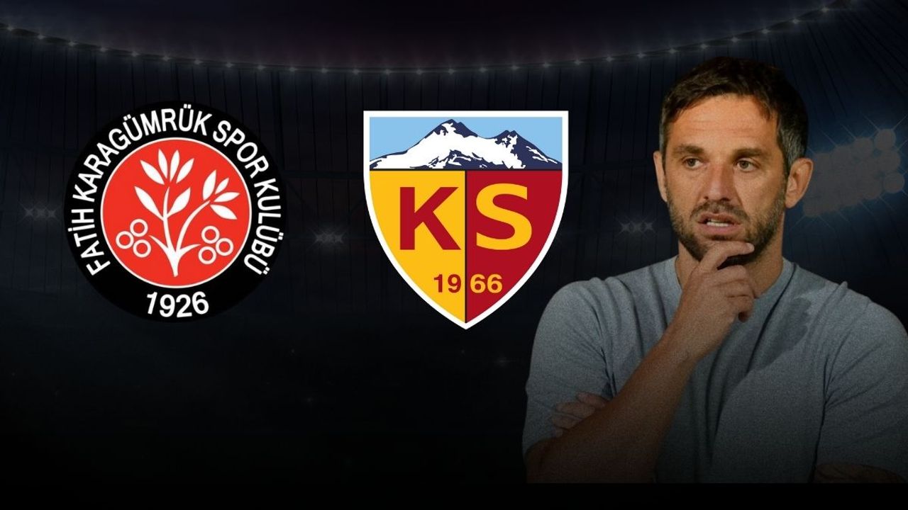 Kayserispor ateş hattından çıkış arıyor! Fatih Karagümrük – Kayserispor muhtemel 11’ler
