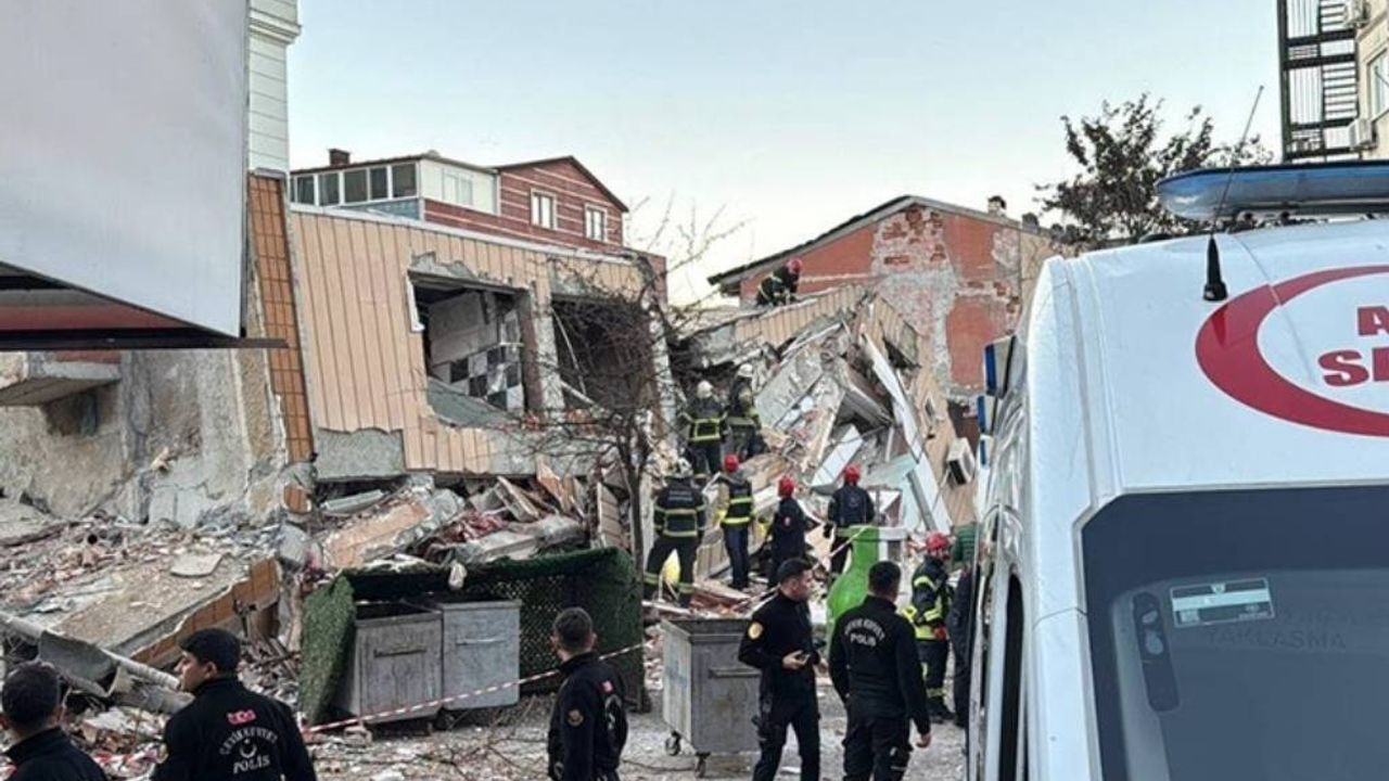 Gebze'de 6 katlı bina çöktü: Ekipler olay yerine gidiyor!