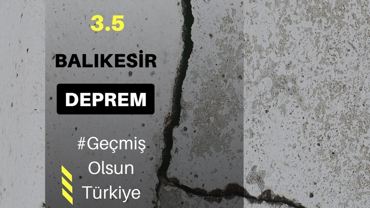Balıkesir Sındırgı’da 3.5 büyüklüğünde deprem!
