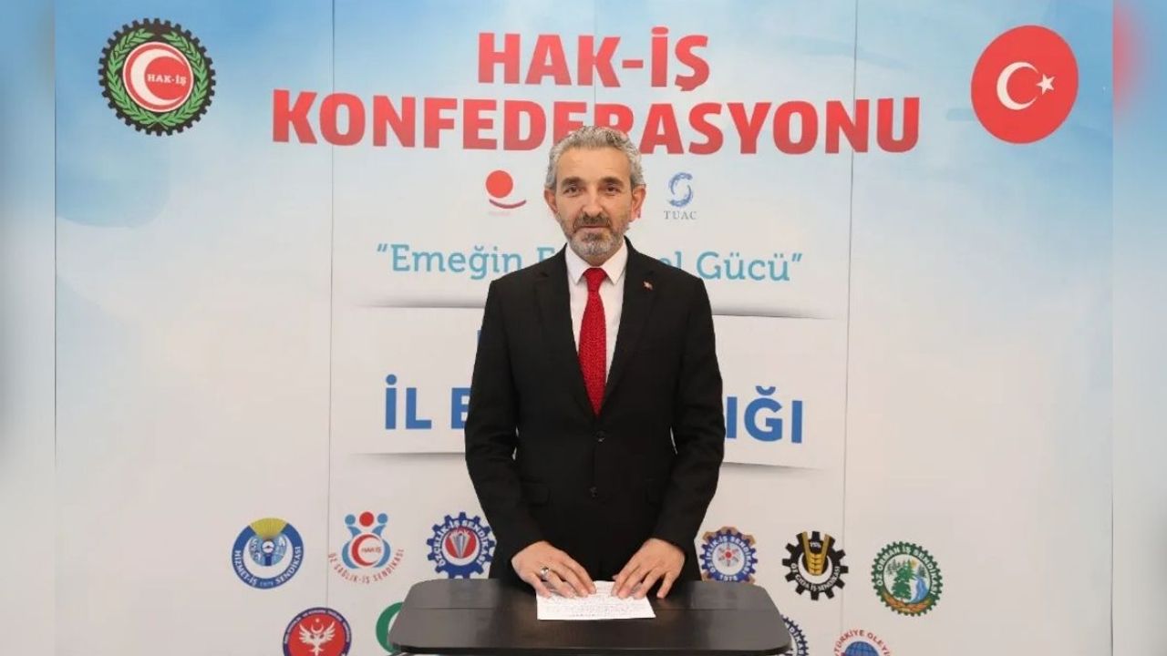 HAK-İŞ İl Başkanı Yavuz Navruz: Kayseri’den yükselen ses Gazze’de yankılanacak