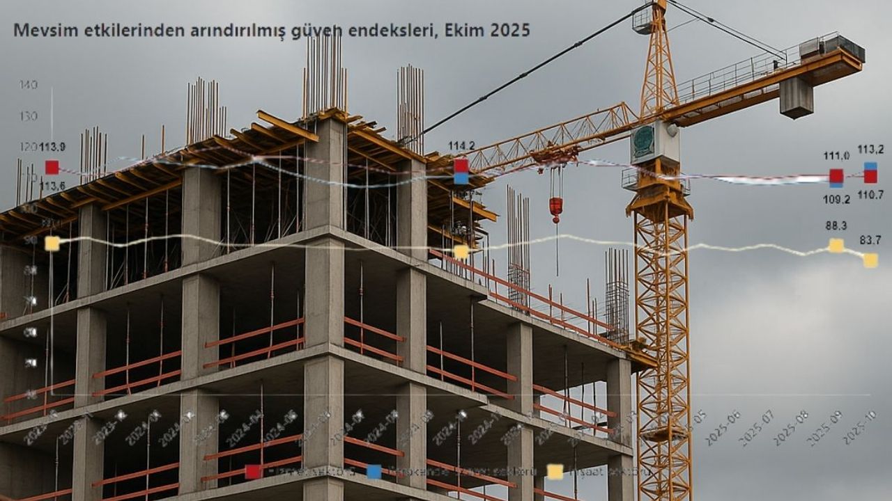İnşaat sektörü frene bastı! Güven endeksi son 6 ayın en dibinde