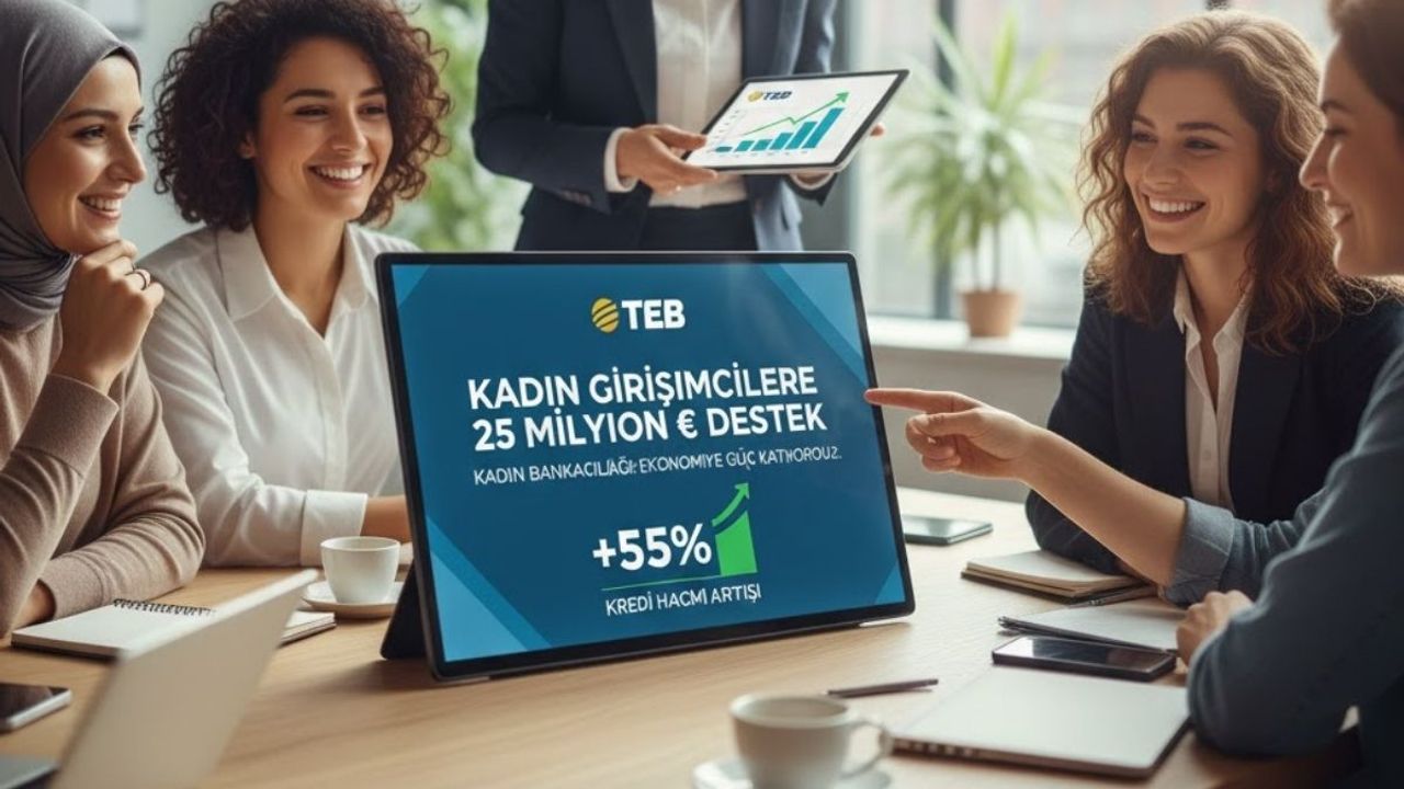 Kadın girişimcilere 25 milyon avroluk destek TEB’den geldi